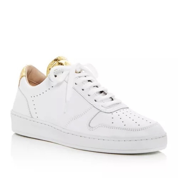 Zespa
Women's Dessus Perforated & Snake Embossed Leather Lace Up Sneakers - Picture 1 of 4
